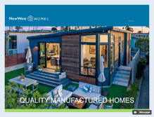 Tablet Screenshot of newwesthomes.com